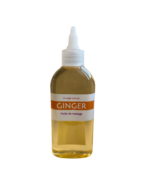Ginger Oil for Gua Sha – Energizing & Circulation Massage Oil